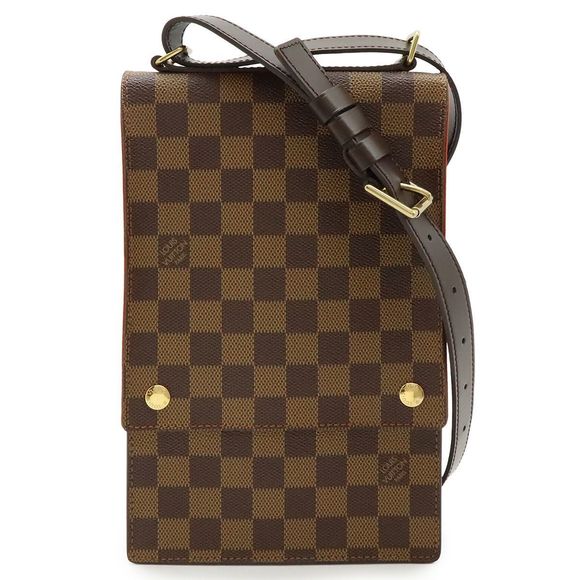 Louis Vuitton Damier Port Velo Portobello Shoulder Bag Semi- Shoulder One - Picture 1 of 9